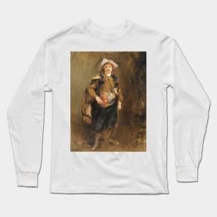 Emile Dressed As Cyrano by Jules Bastien-Lepage Long Sleeve T-Shirt